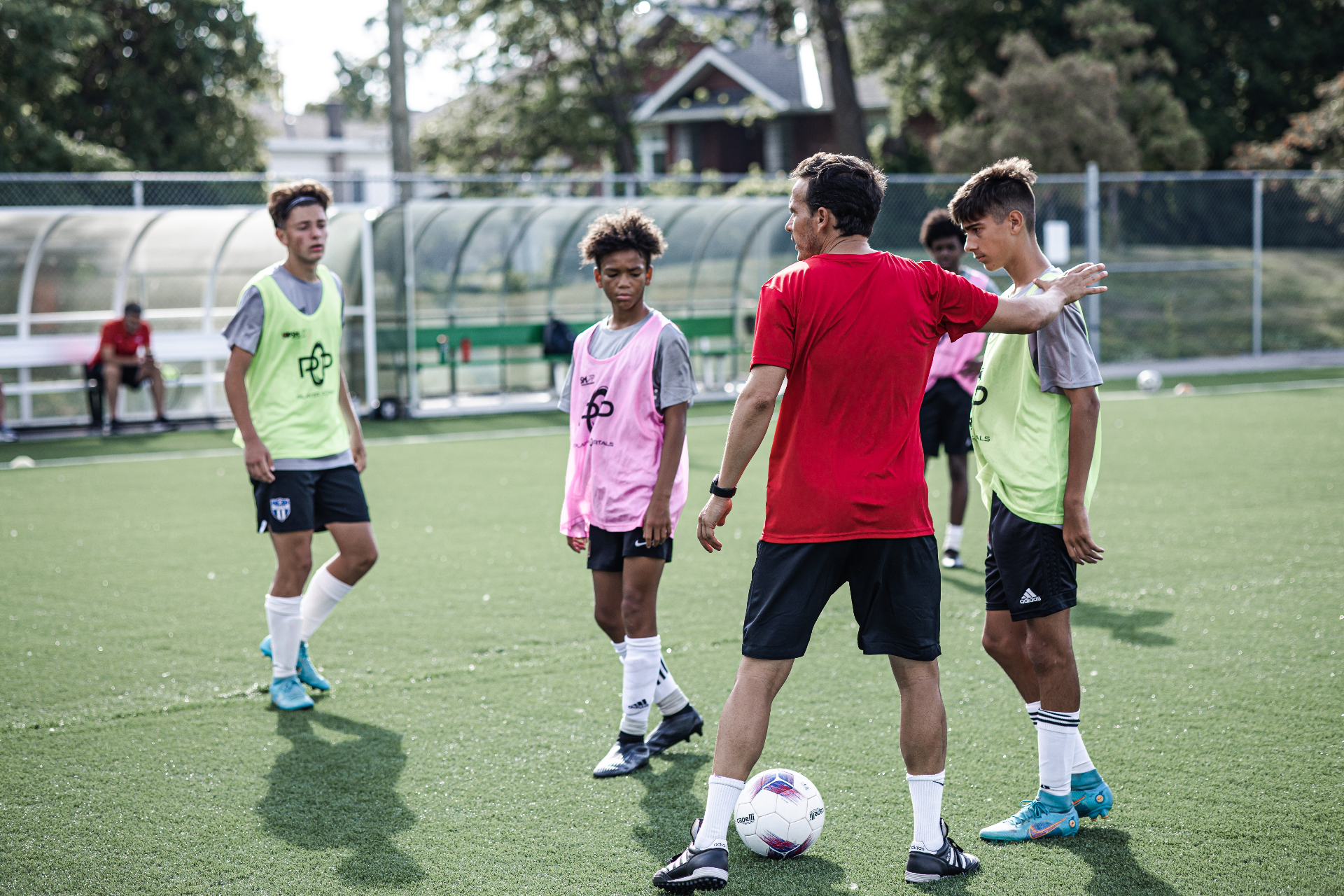 Youth ID Camp training session