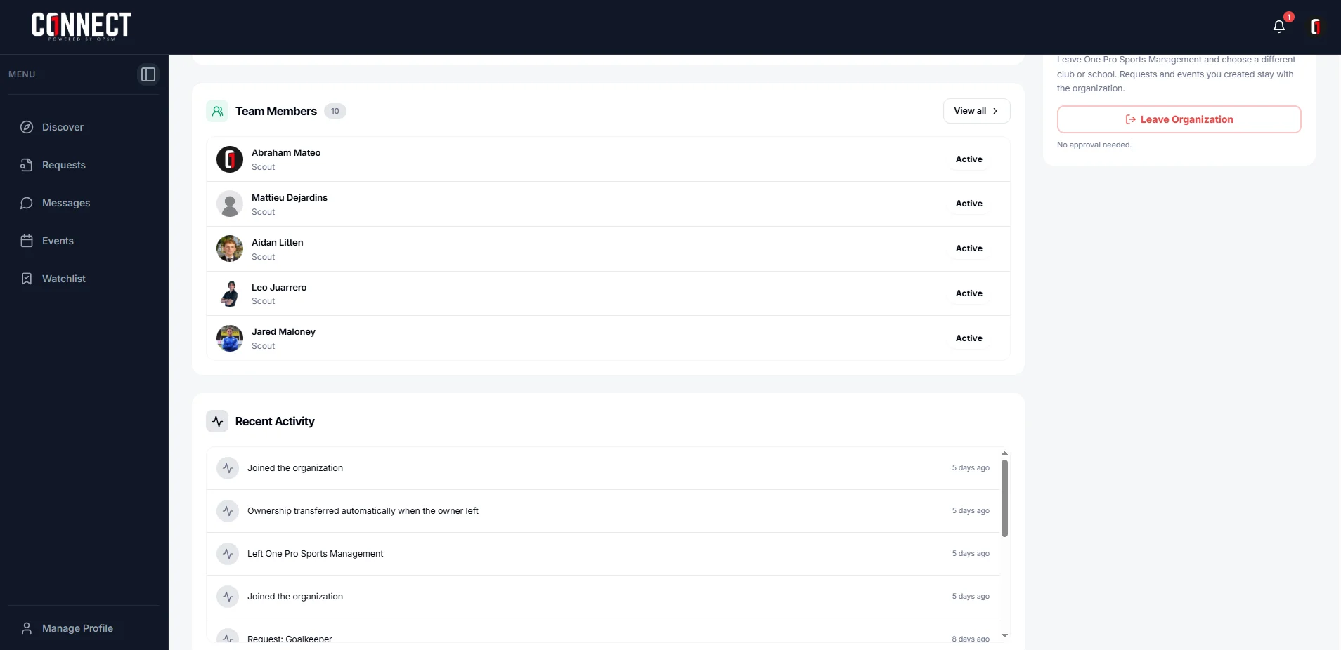 Staff accounts and role-based permissions